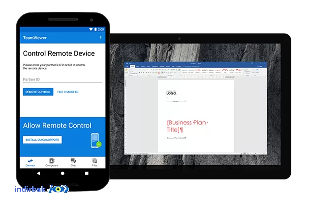 Teamviewer Android  Teamviewer Android indir