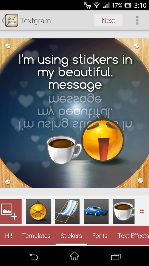 Textgram
