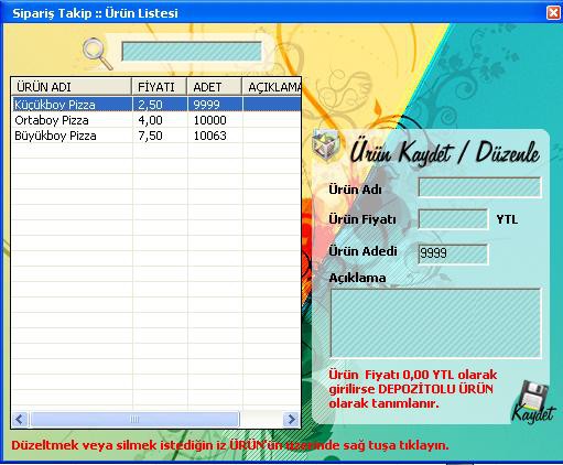 Tolgasoft Su Dağıtım Programı