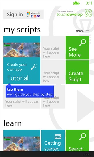 TouchDevelop