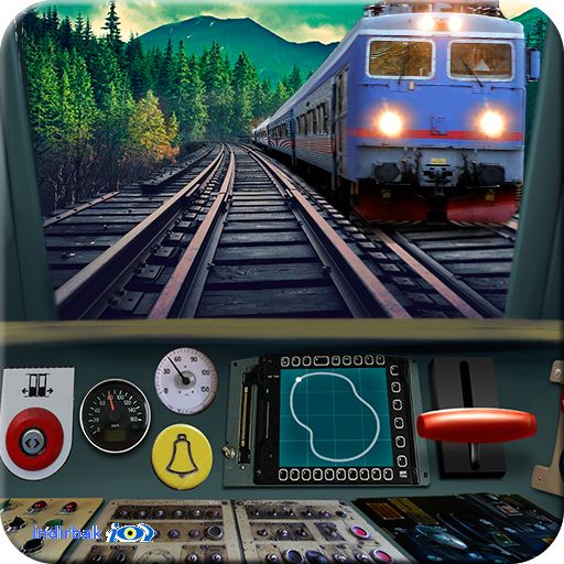 Train driving simulator