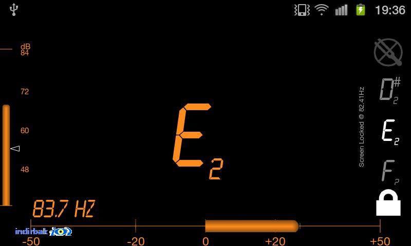 Tuner  android için akort uygulaması