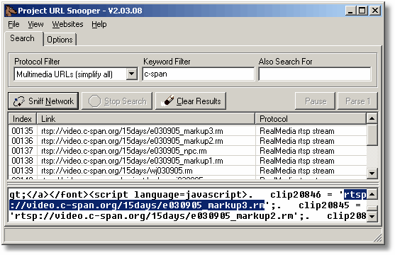URL Snooper Resimli Anlatim