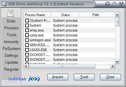 USB Drive Antivirus  USB Drive Antivirus indir