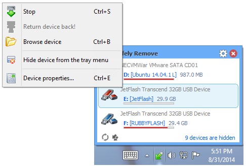 USB Safely Remove