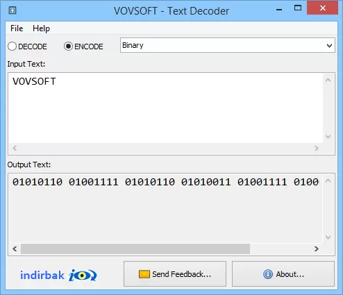 VOVSOFT Text Decoder