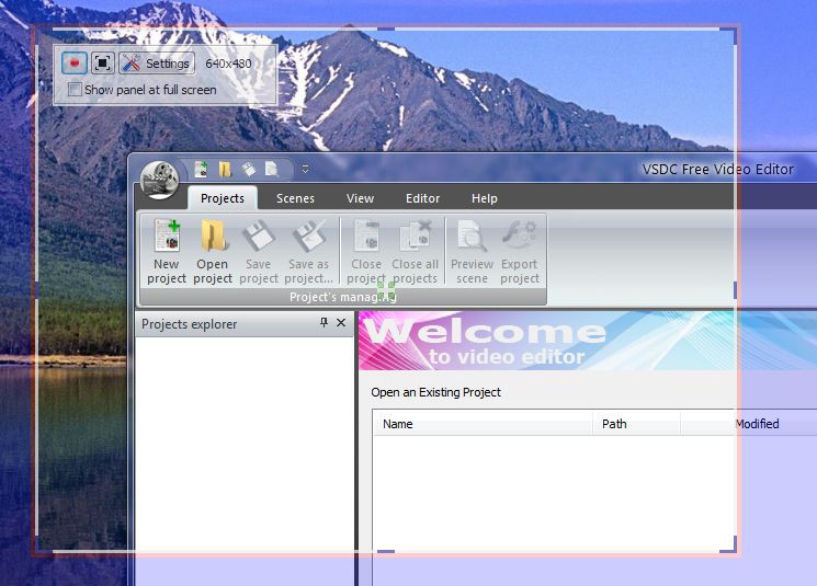 VSDC Free Screen Recorder