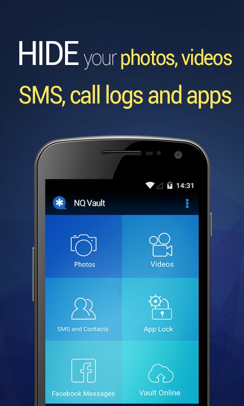Vault-Hide SMS, Pics