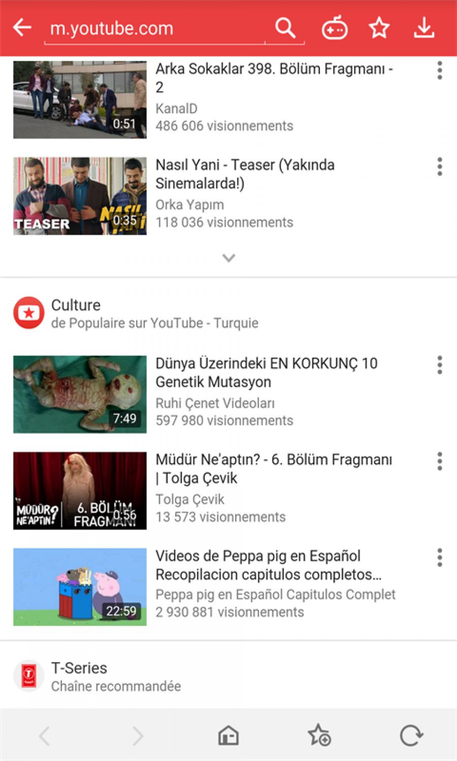 VidMate  android için youtube video indirme