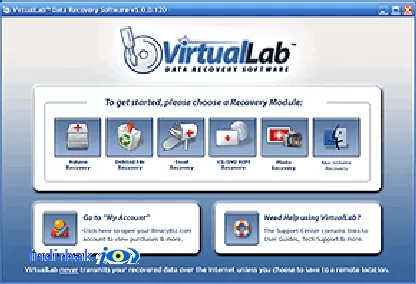 VirtualLab Data Recovery
