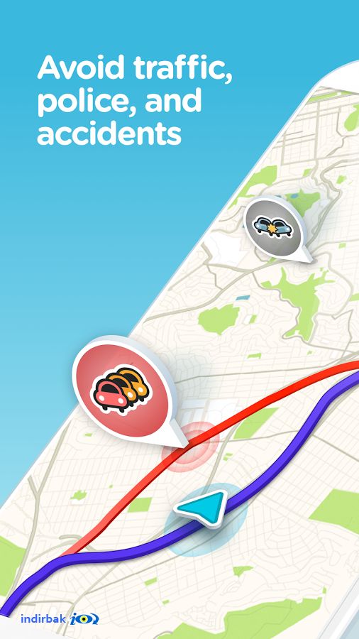Waze  android için navigasyon