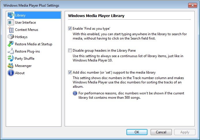 Windows Media Player Plus!
