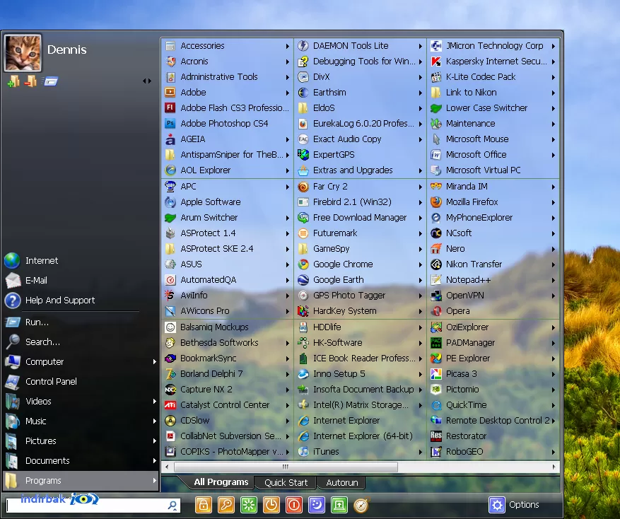 Windows Start Menu 7