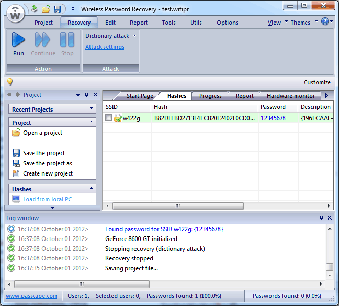 Wireless Password Recovery Resimli Anlatim