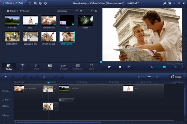 Wondershare Video Editor