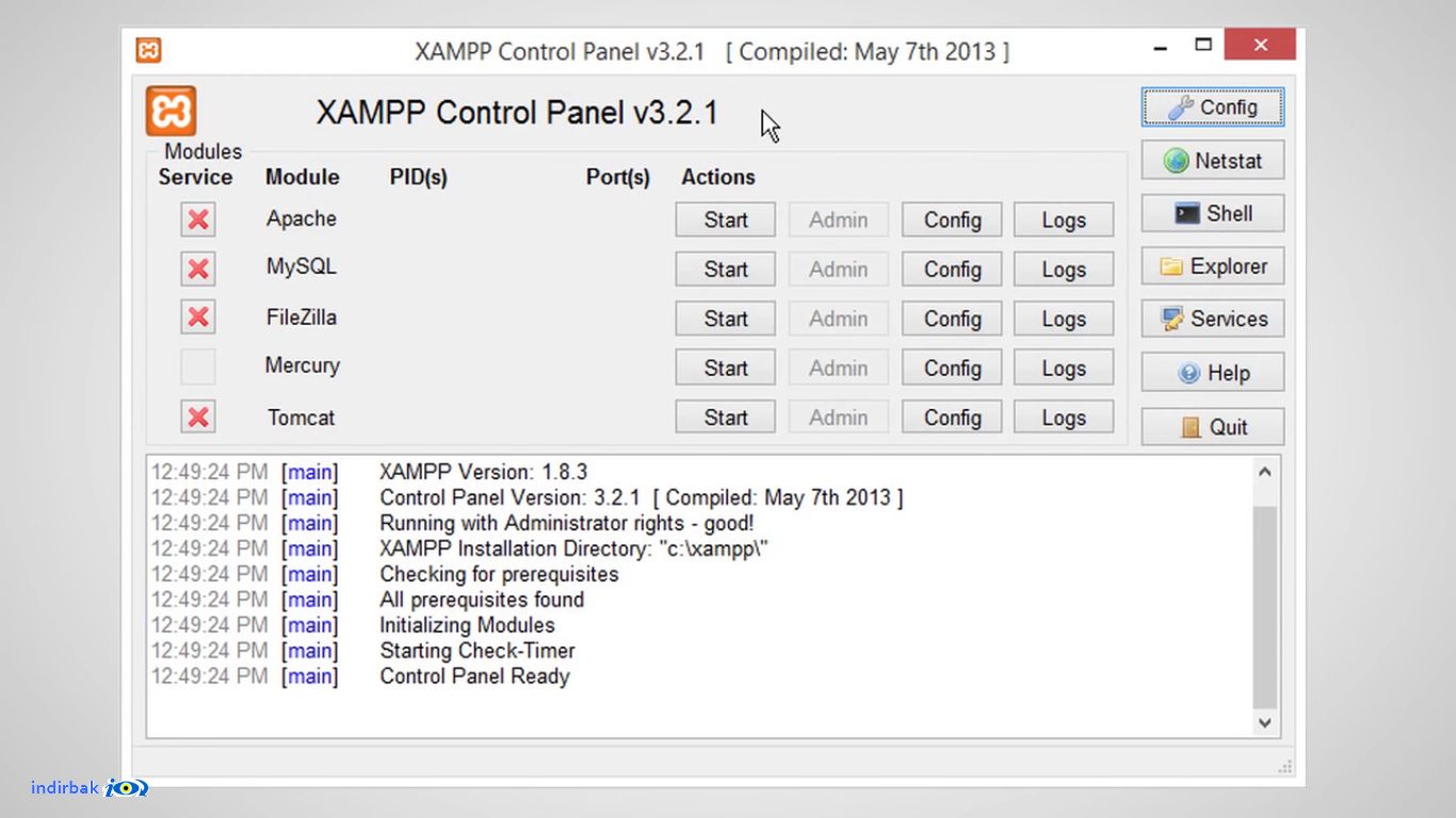 XAMPP  windows php server