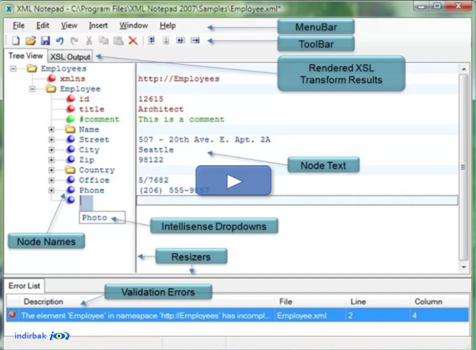 XML Notepad
