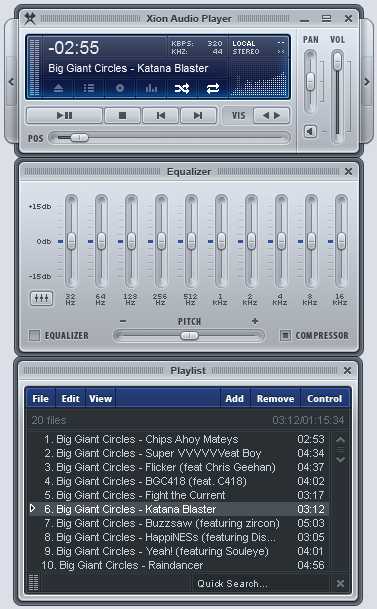 Xion Audio Player Resimli Anlatim