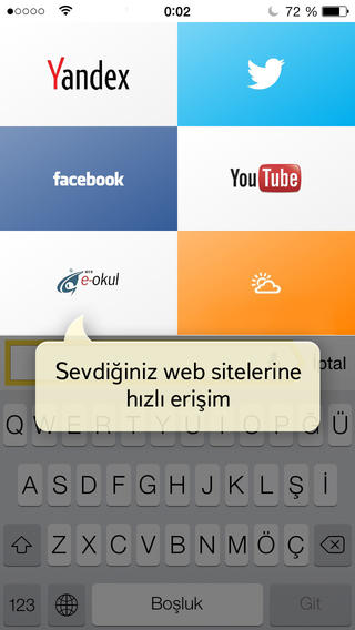 Yandex.Browser for iPhone Resimli Anlatim Resimli 