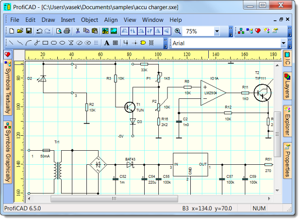 ProfiCAD Resimli Anlatim elektronik 