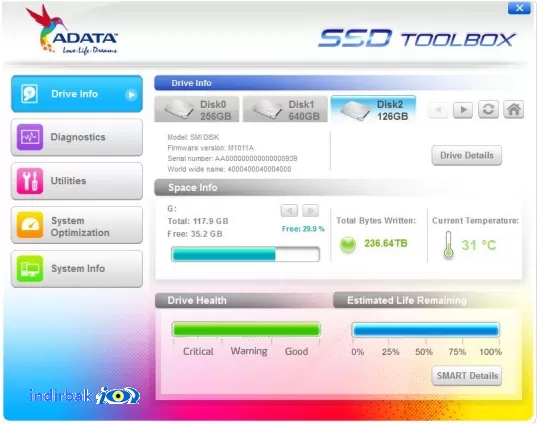 ADATA SSD ToolBox
