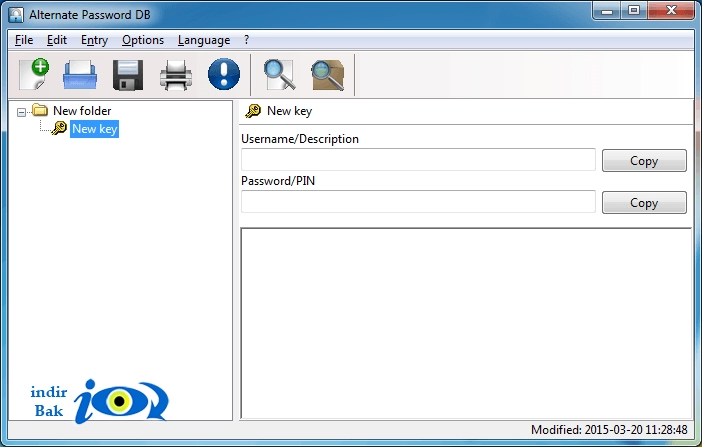 Alternate Password DB