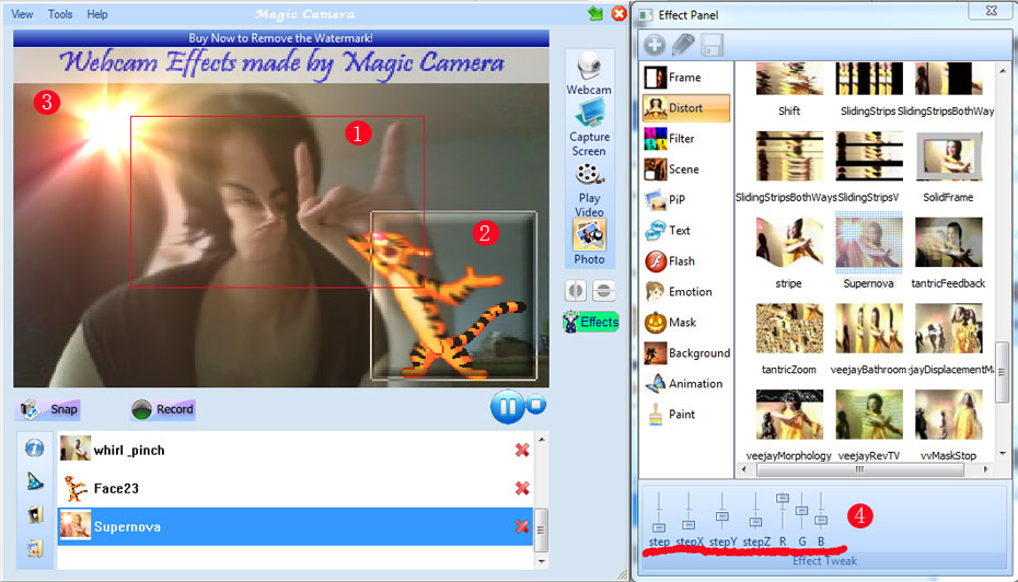 Magic Camera Resimli Anlatim
