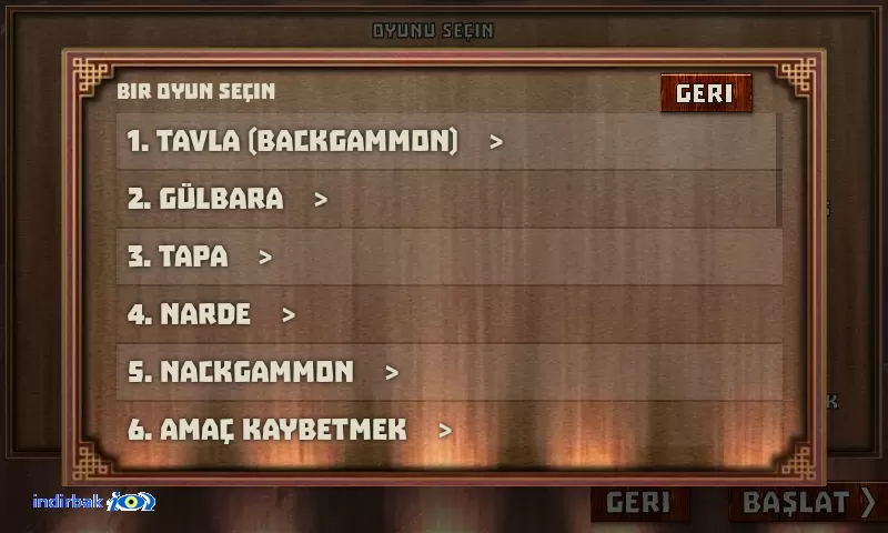 Backgammon Games : 18