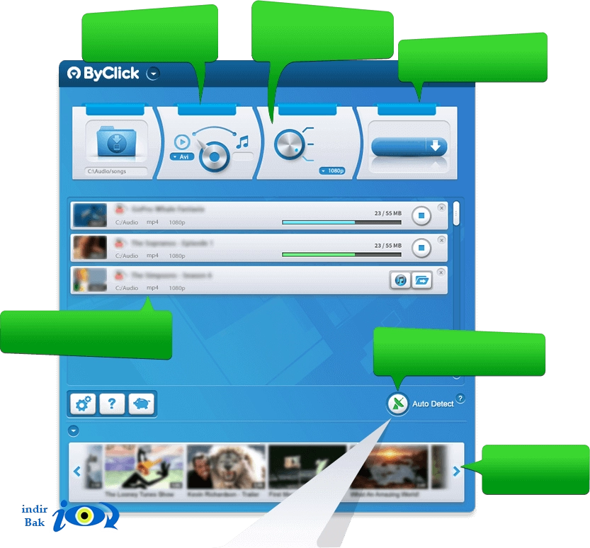 By Click Downloader
