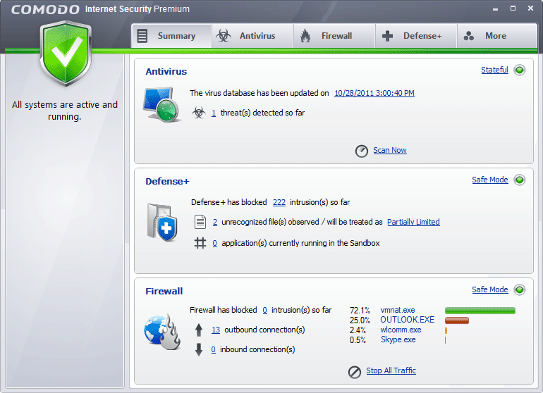 Comodo Internet Security Resimli Anlatim
