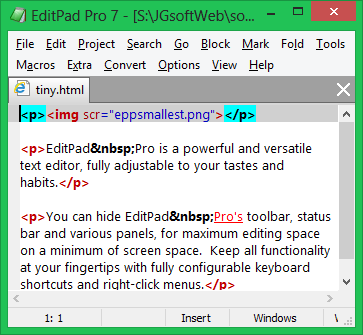 EditPad Pro Resimli Anlatim