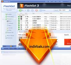 FlashGet Resimli Anlatim
