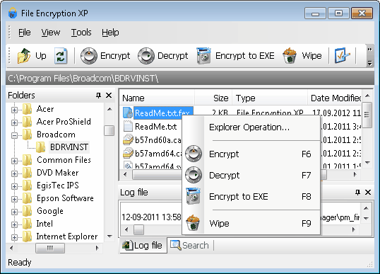 Easy File Encryption Resimli Anlatim