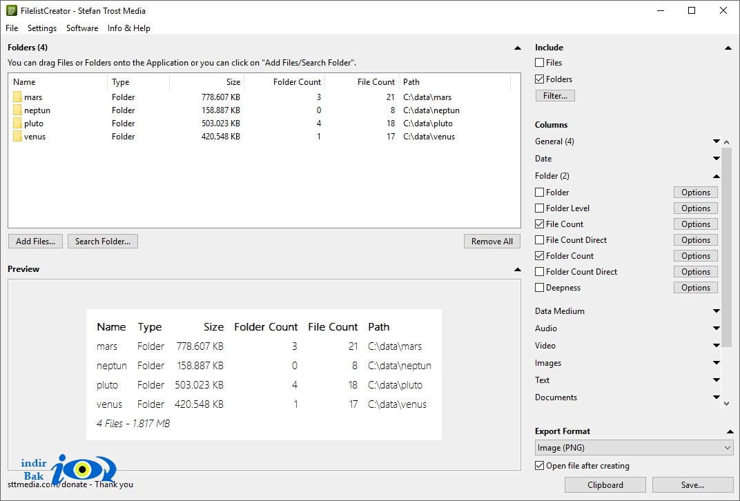 FilelistCreator