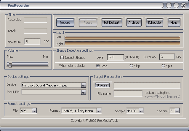 FoxRecorder Resimli Anlatim