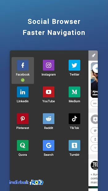 Friendly Social Browser