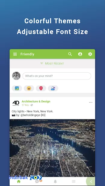 Friendly Social Browser