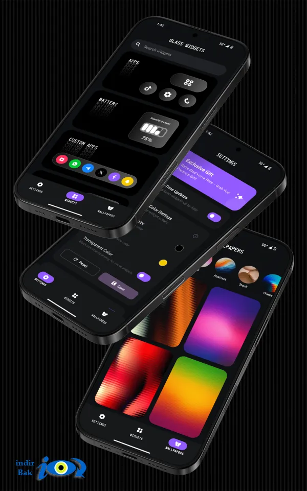 Glass Widgets