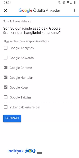 Google Opinion Rewards