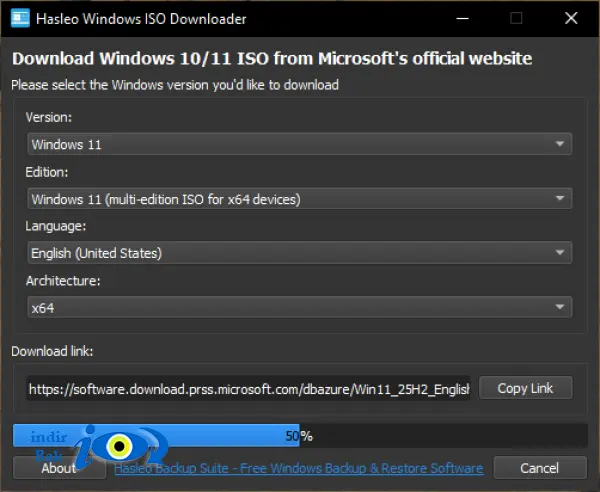 Hasleo Windows ISO Downloader