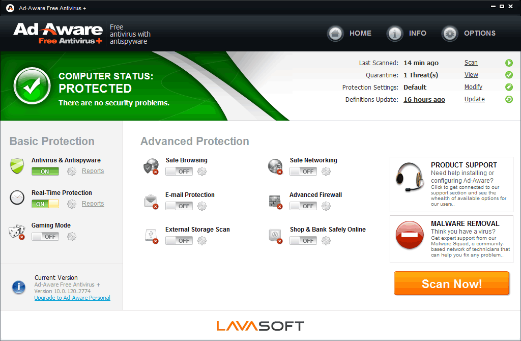 Ad-Aware Free Antivirus Resimli Anlatim