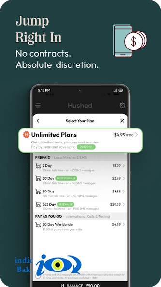 Hushed