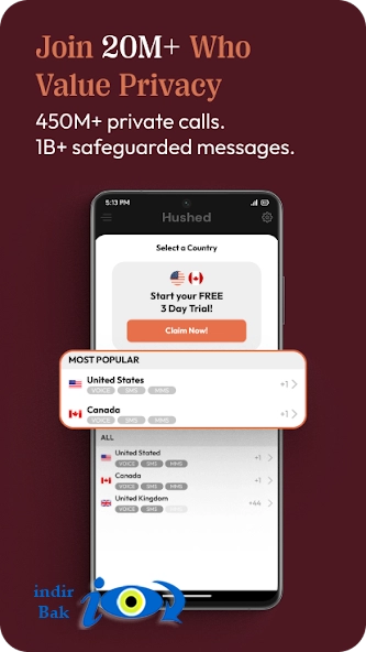 Hushed