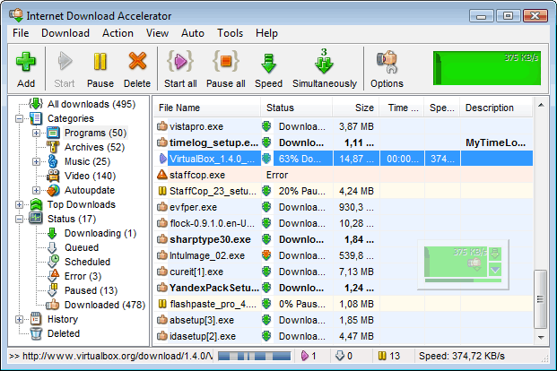 Internet Download Accelerator Resimli Anlatim