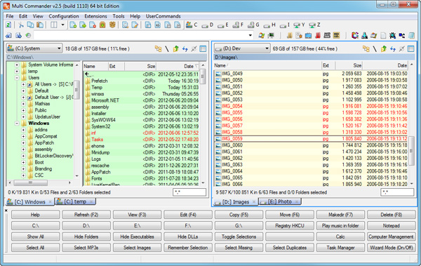 Multi Commander Resimli Anlatim