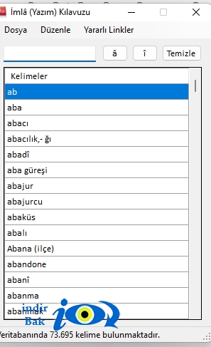 İmla Kılavuzu 3.2