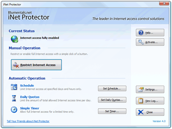 iNet Protector Resimli Anlatim