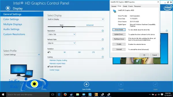 Intel Graphics Driver
