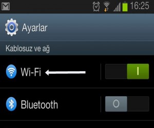 Tablette DNS ayarlaması