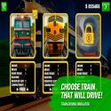 Train driving simulator